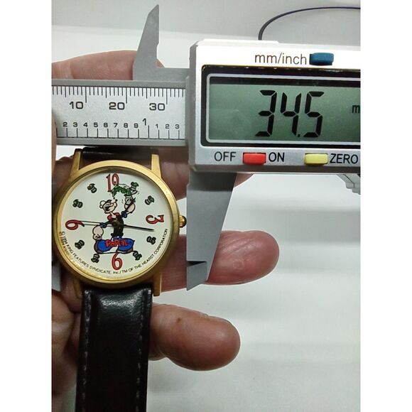 Popeye  - King Features Syndicate / Hearst Corporation - 1994  Vintage Watch - Picture 4 of 11